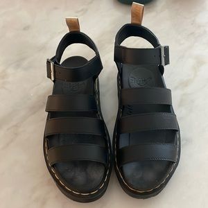 Doc Marten vegan platform sandals